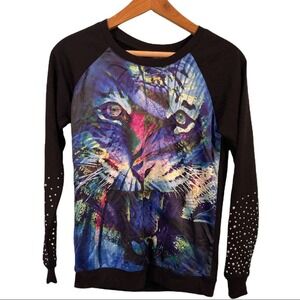 Rue21 Tiger Sweatshirt With Rhinestones NWT